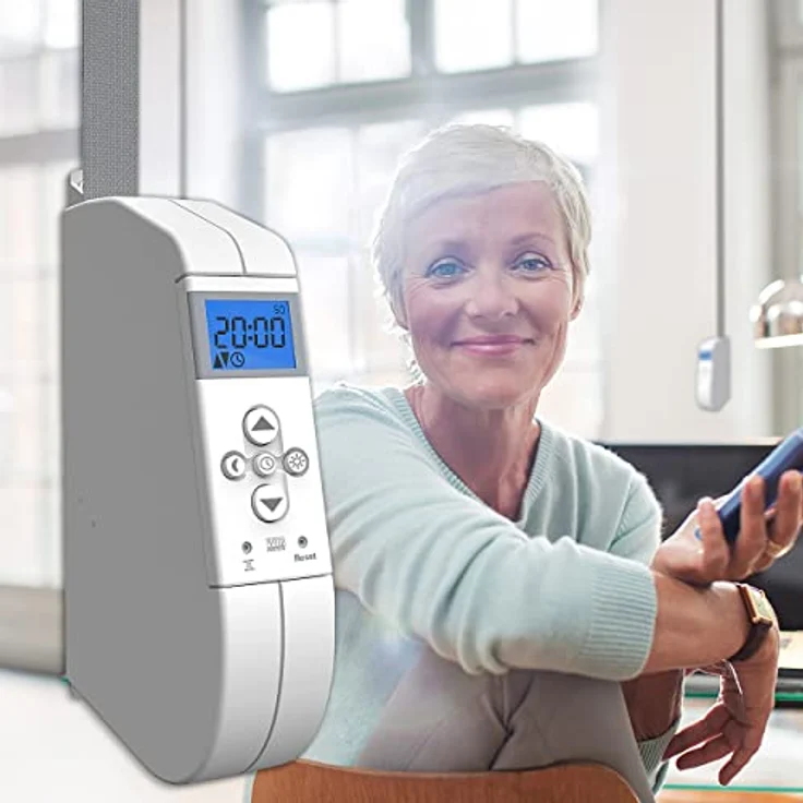 eWickler Comfort Akku (WIR elektronik, eWickler Akku, eW320, Elektrischer Gurtwickler, Aufputz, mit Akku, inkl. Ladekabel, Gurtbreite 12-15mm) - Preisvergleich – Bild 2