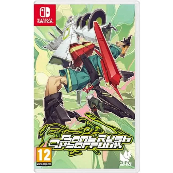 Skybound Games Bomb Rush Cyberfunk, Nintendo Switch Game mit umgebungsbasiertem Tricksystem