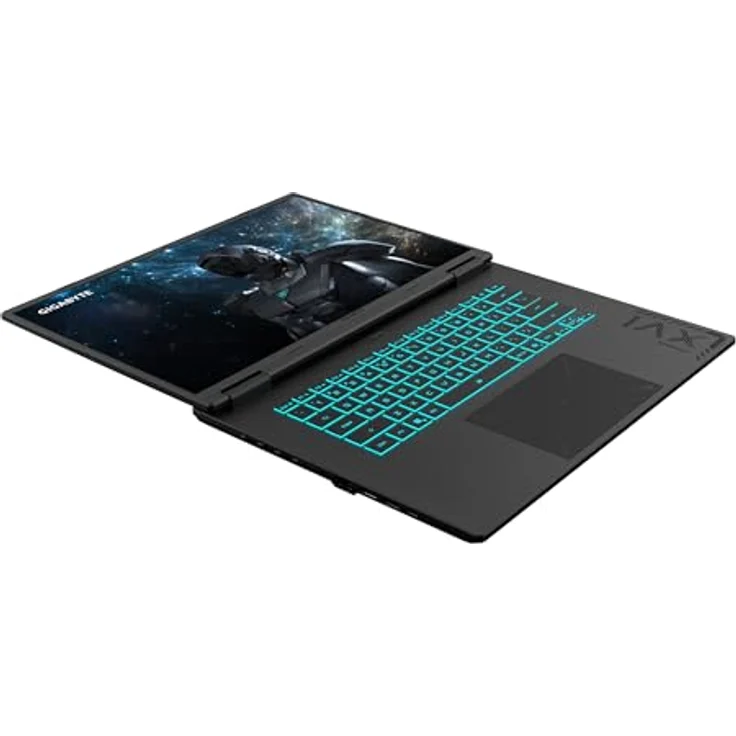 GIGABYTE GAMING A16 PRO DXHG4DECC4SH, 16" QHD Laptop mit 165Hz Display, Intel Core i7 240H, 32GB DDR5 RAM, 1TB SSD, NVIDIA GeForce RTX 5070Ti, Windows 11 Home, schwarz – Bild 4