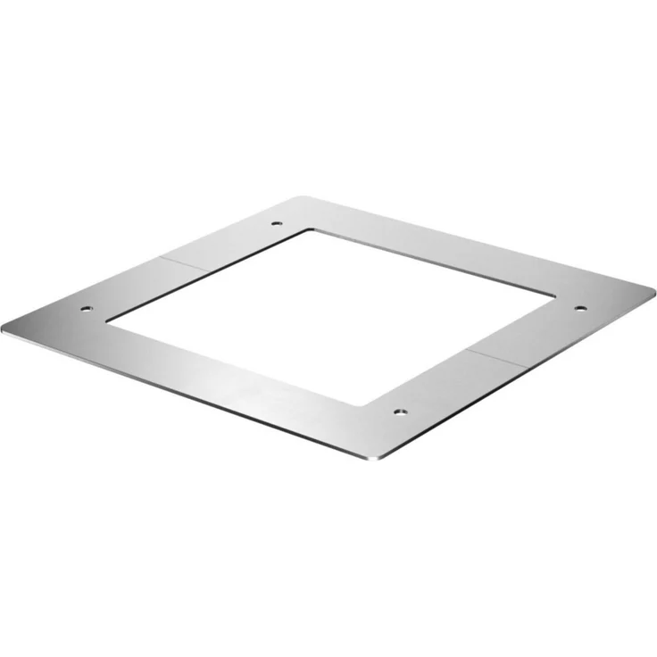 OBO DBP130130WA Deckenblende für Säulenprofil 130x130 mm, Aluminium RAL 9006, halogenfrei