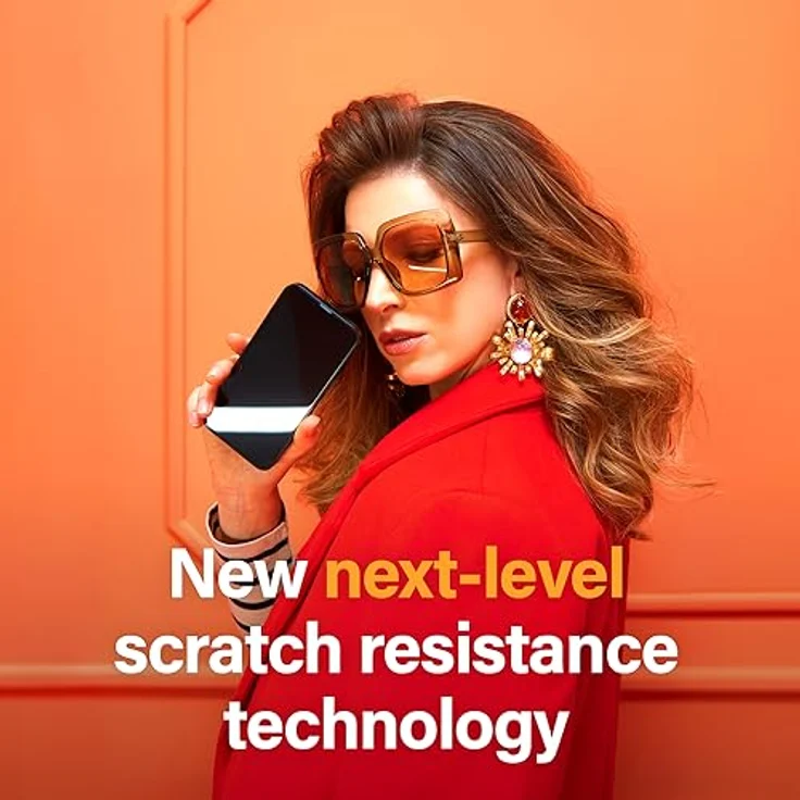 PanzerGlass Displayschutzfolie für Apple iPhone 15 Pro (15,5 cm / 6,1 Zoll), Sichtschutz, ultraweite Passform, transparent (P2810), kratzfest und stoßfest, 2 Jahre – Bild 5