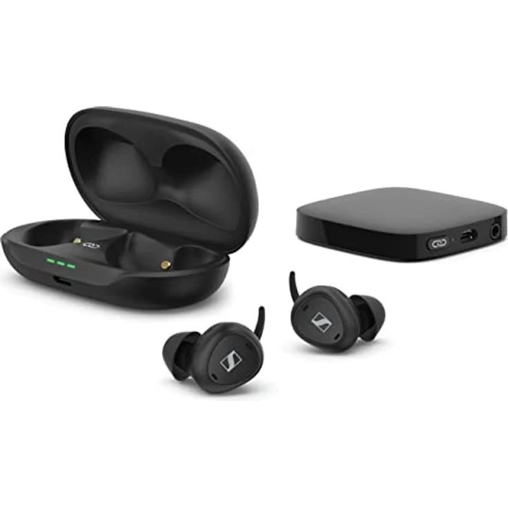 Sennheiser TV Clear Set - Wireless TV-Kopfhörer mit passiver Geräuschunterdrückung und Bluetooth - komfortable, kabellose In-Ear Kopfhörer für den Fernseher – Bild 2