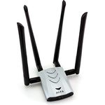 ALFA Network AWUS1900, 802.11ac AC1900 Ultra-Speed USB Adapter mit 4 Antennen, Dualband 2.4GHz/5GHz, USB 3.0