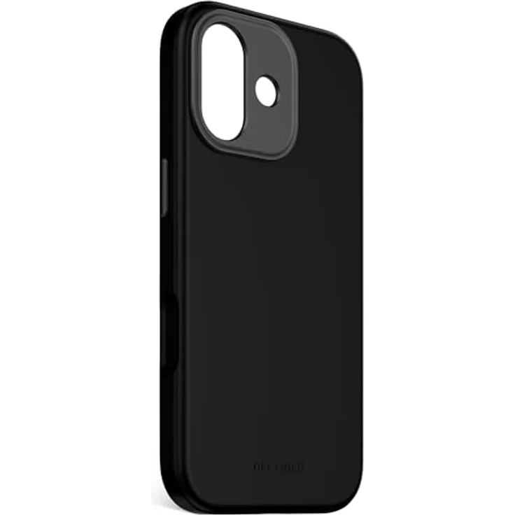 Decoded Silikonhülle für iPhone 17, Antibakterielle Beschichtung, MagSafe Kompatibel, Fallschutz, Kratzfest, Fester Griff, Schwarz – Bild 2
