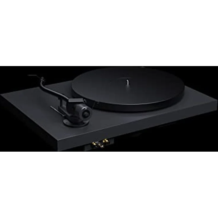 Pro-Ject Debut PRO S, Audiophiler Plattenspieler mit 10" S-Shape Tonarm und Pick it S2 C Tonabnehmer, elektronischer Geschwindigkeitsumschaltung, Satin Schwarz – Bild 4