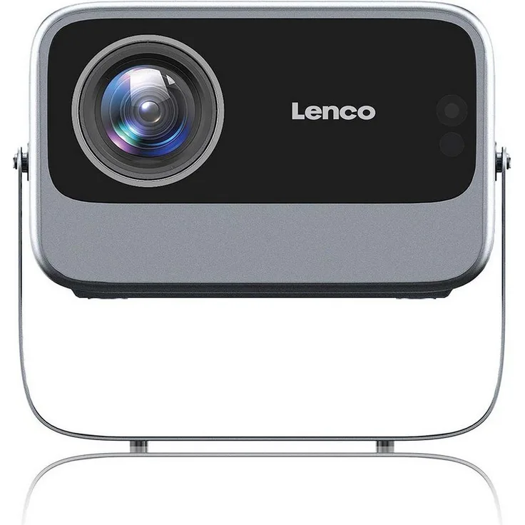 Lenco LPJ-960SI, Portabler Full HD Projektor mit 3000 Lumen, WiFi-Streaming und automatischer Bildkorrektur