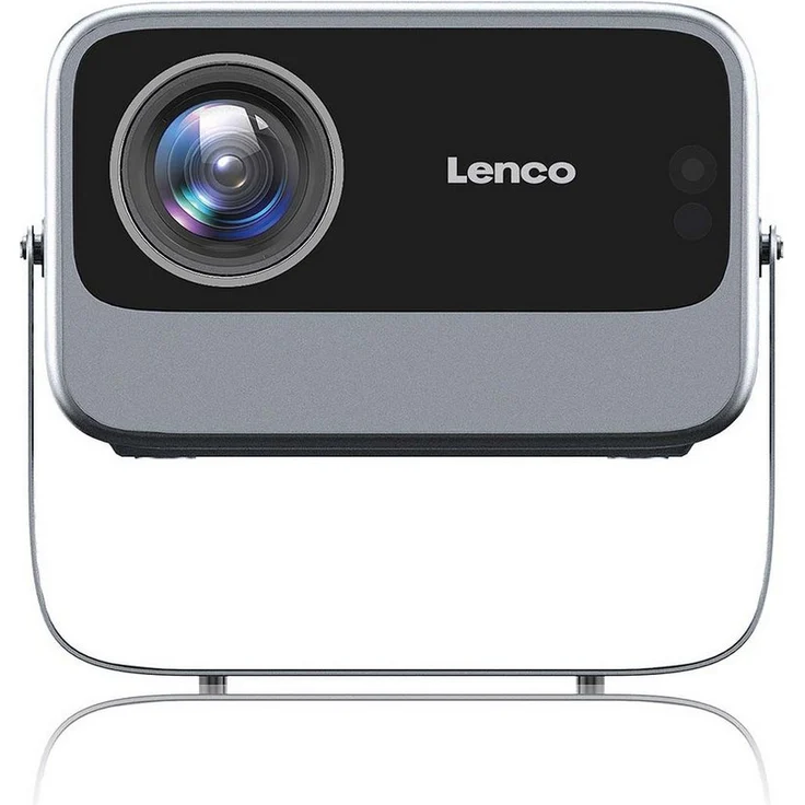 Lenco LPJ-960SI, Portabler Full HD Projektor mit 3000 Lumen, WiFi-Streaming und automatischer Bildkorrektur