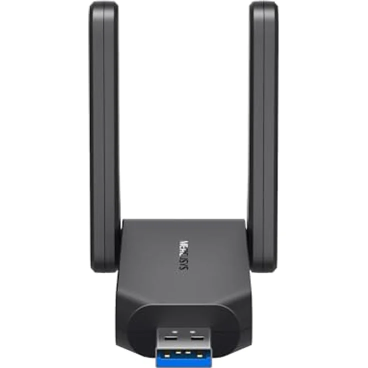 TP-Link Mercusys MA32H AC1300, High-Gain Wireless Dual Band USB Adapter, bis zu 1300 Mbit/s, Schwarz – Bild 2