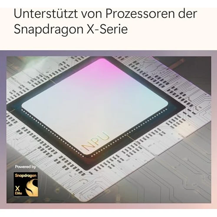 Microsoft Surface Pro | Copilot+ PC | 13” OLED Touchscreen | Snapdragon® X Elite | 16GB RAM | 512GB SSD | neuestes Modell, 11. Edition | Platin – Bild 4