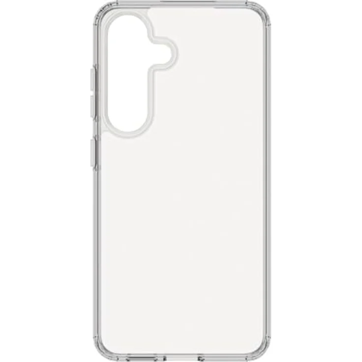 Black Rock Handyhülle für Samsung Galaxy S25, transparente Schutzhülle mit Wireless Charging-Kompatibilität, Slim TPU-Rahmen, Anti-Gelbstich, passgenaues Design – Bild 1