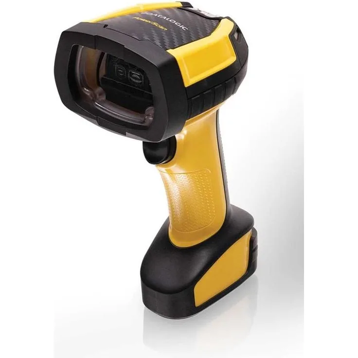 Datalogic PowerScan PBT9600-AR, Auto Barcode-Scanner für 1D- und 2D-Barcodes, IP65/IP67, kabellos, Schwarz/Gelb