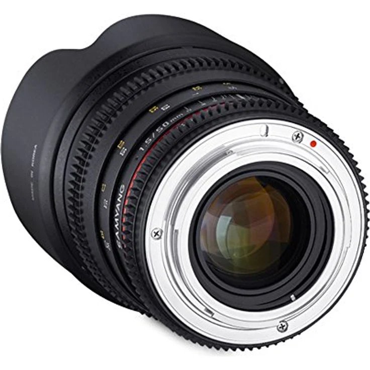 Samyang 50 mm T1.5 AS UMC VDSLR Lens for Micro Four Thirds, black – Bild 4