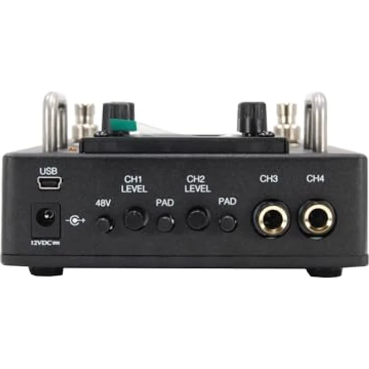 Elite Acoustics Stompmix X4, Digitalmixer in Pedalbauweise mit 4 Mono Inputs, Effekte pro Kanal, speicherbar bis zu 10 Szenen, 48V Phantomspeisung – Bild 4
