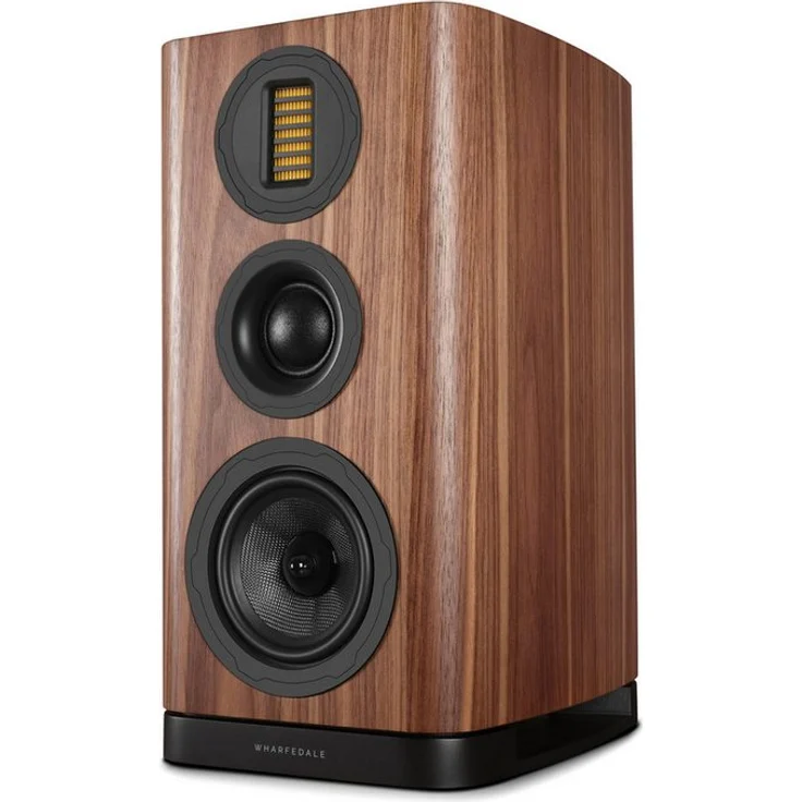WHARFEDALE EVO 5.2 Regal-Lautsprecher, High-End-Klangqualität mit AMT-Hochtöner und SLPP-Bassreflexsystem, elegantes Design