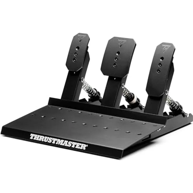 THRUSTMASTER Raceline Pedals III, Modulares Pedalset mit H.E.A.R.T.-Sensoren, einstellbarer Druckkraft, für PS5, PS4, Xbox und PC, schwarz
