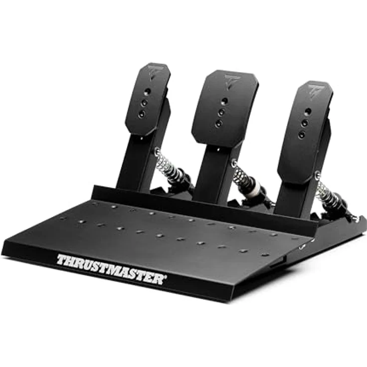 THRUSTMASTER Raceline Pedals III, Modulares Pedalset mit H.E.A.R.T.-Sensoren, einstellbarer Druckkraft, für PS5, PS4, Xbox und PC, schwarz – Bild 1