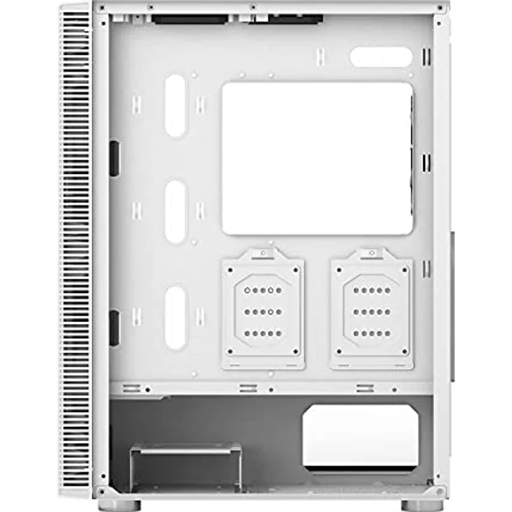 Montech X3 Mesh Midi-Tower, DRGB, gehärtetes Glas, weiß – Bild 5