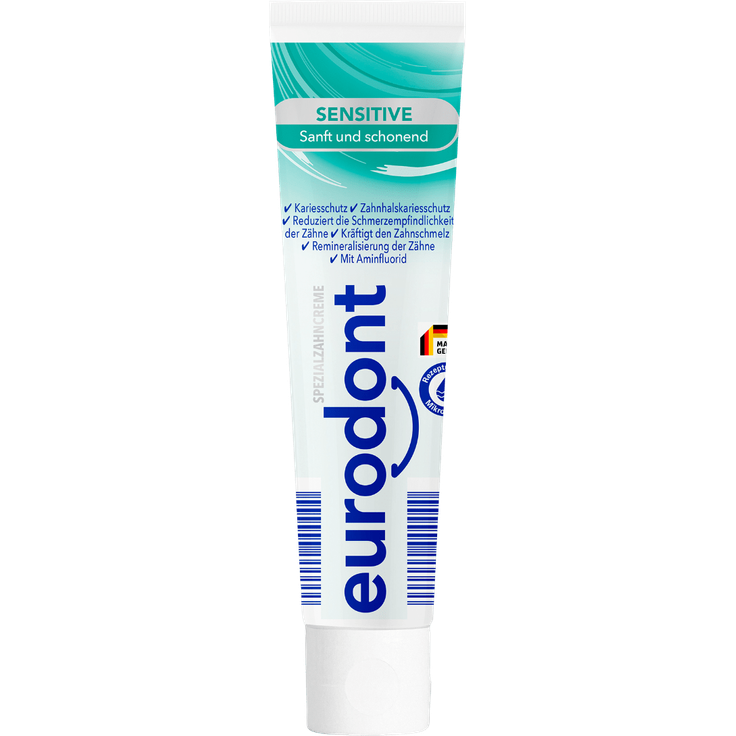 Eurodont Sensitive Spezialzahncreme sanft und schonend 