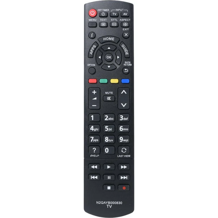 Panasonic Universal-Fernbedienung, vielseitige Steuerung für TV und Audio-Geräte