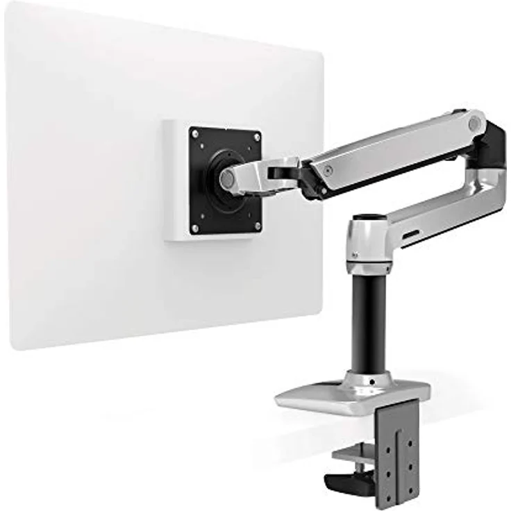 ERGOTRON LX Monitor Arm in Aluminium - Monitor Tischhalterung mit patentierter CF-Technologie für Bildschirme bis 34 Zoll und 33cm Höhenverstellung – Bild 4