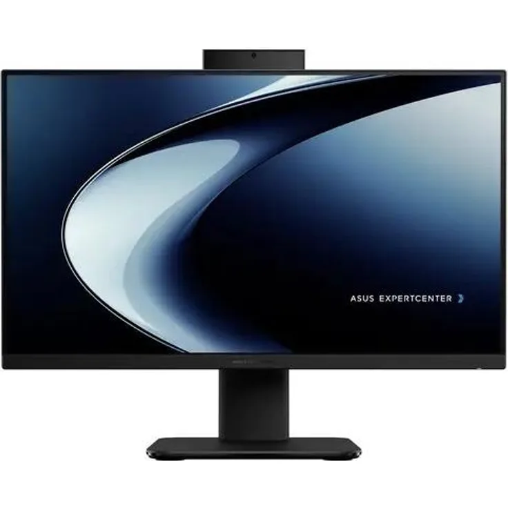 ASUS ExpertCenter P4 24" All-in-One PC, Intel Core 5 210H, 16 GB RAM, 512 GB SSD, Windows 11 Pro, Schwarz