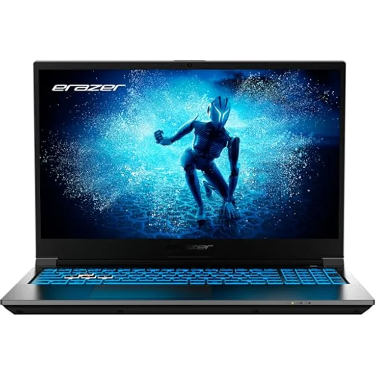 ERAZER Deputy P60 39,6 cm (15,6 Zoll 144hz) Full HD Gaming Laptop (Intel Core i7-13620H, 16GB DDR4 RAM, 1TB PCIe SSD, NVIDIA GeForce RTX 4070 12 GB GDDR6X, RGB Backlit Keyboard, Win 11 Home)