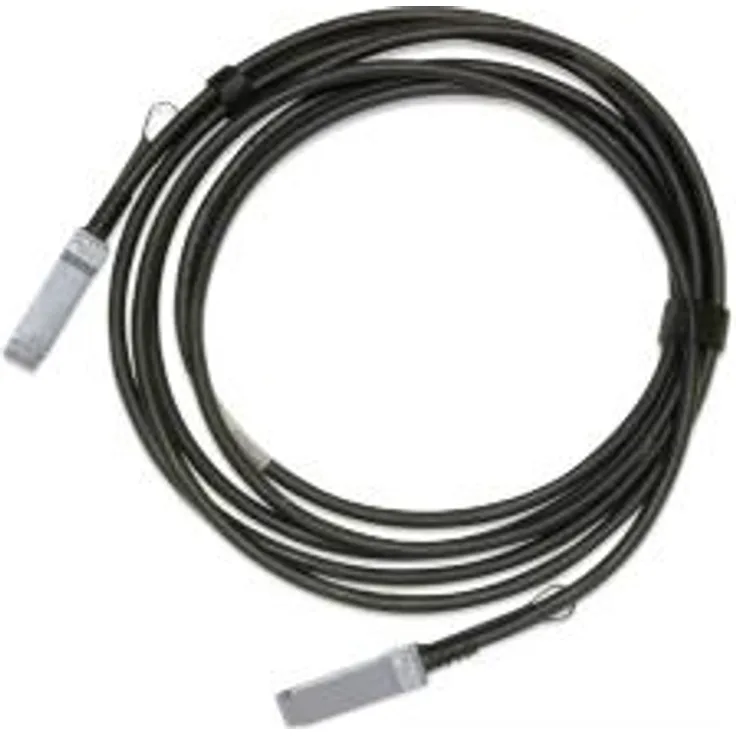 NVIDIA PasCPRCabIBEDR 100Gbs QSFP 3m 26AWG Transceiver, Schwarz, raucharmes halogenfreies Kabel, ideal für Rechenzentren