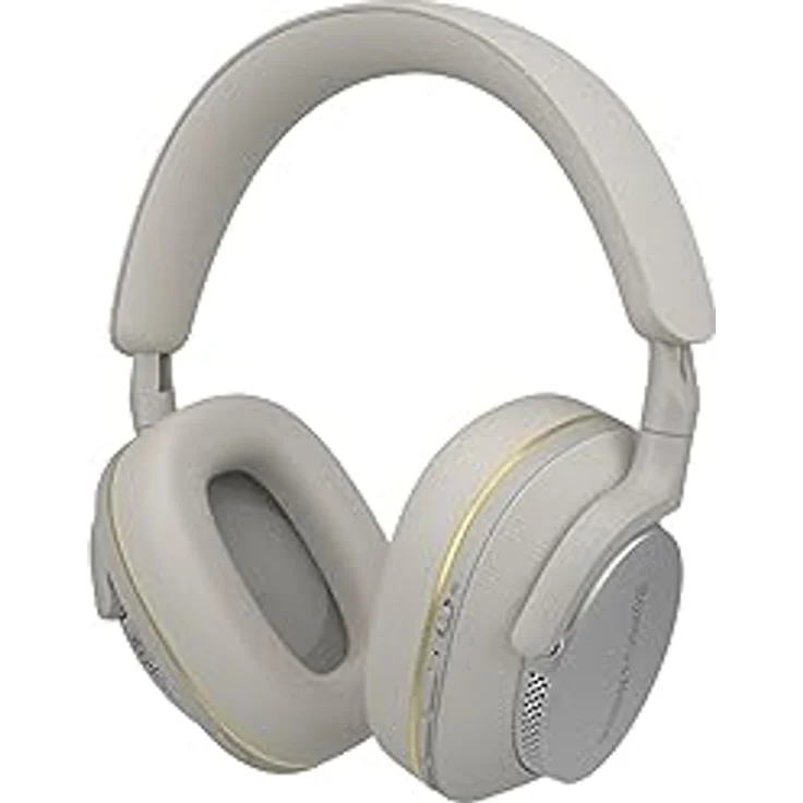 Bowers & Wilkins PX7 S2e Over-Ear-Kopfhörer mit Geräuschunterdrückung, kabellos, Qualcomm aptX™ Adaptive & Schnellladung, 30 Stunden Wiedergabe, sechs integriertes Mikrofon, Wolkengrau – Bild 2