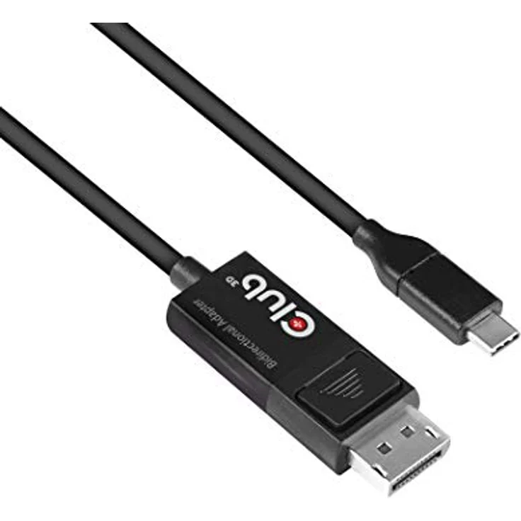 CLUB3D cac-1557 USB C Displayport 1.4 Schwarz – Bild 2