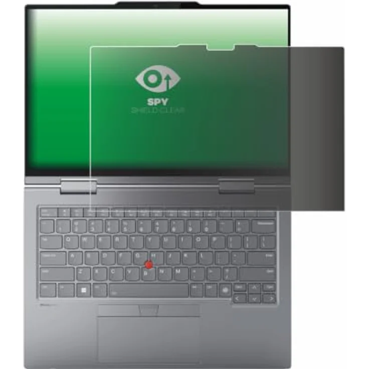 upscreen Blickschutzfolie für Lenovo ThinkPad X1 2-in-1 Gen 9 14" – Antivisual-Schutz, Blaulichtfilter, blasenfreie Montage, Made in Germany – Bild 2