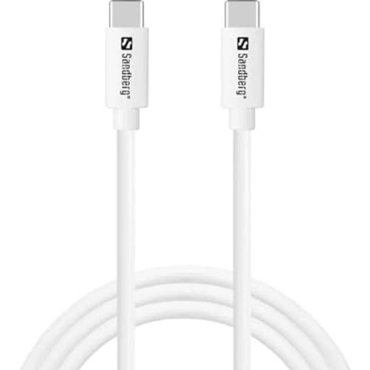 Sandberg USB-C Charge Cable 1M 65W, Handy-Ladegerät, Schwarz – Bild 1