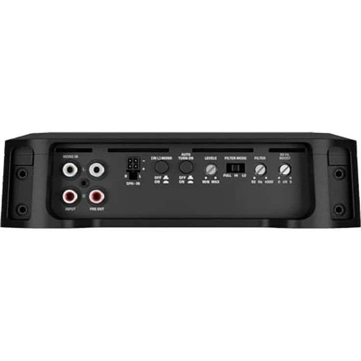 Hertz DIECI DP 2.200 2-Kanal Verstärker, 80 W x 2 RMS, Class-AB-Technik, integrierte Hoch- und Tiefpassfilter – Bild 6