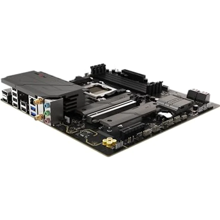 Sapphire PULSE B850M WIFI, Micro-ATX Mainboard für AMD AM5 Prozessoren, 1x HDMI 1.4, 1x DP 1.2, DDR5-RAM Unterstützung, integriertes WLAN – Bild 5