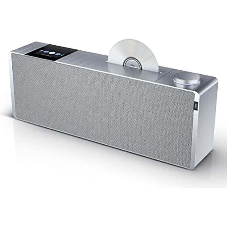 Loewe Klang s3 Lichtgrau, Stereo Smartradio mit CD Player, 120 Watt, DAB, DAB+, UKW, Amazon Music, Spotify Connect, Deezer, Bluetooth, USB, Internetradio, Digitalradio, WLAN Radio, mit App Steuerung – Bild 1