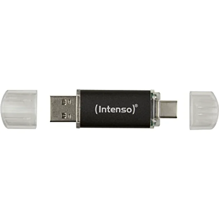 Intenso Twist Line - USB-Flash-Laufwerk - 64GB - USB 3.2 Gen 1 - USB-C - Anthrazit (3539490) – Bild 3