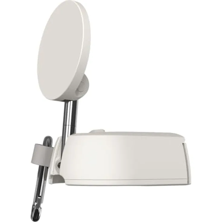 iOttie Treker Magnet-Flugzeughalterung inkl. Magsafe Sticker und Karabiner, für iPhone und Smartphones, Weiss