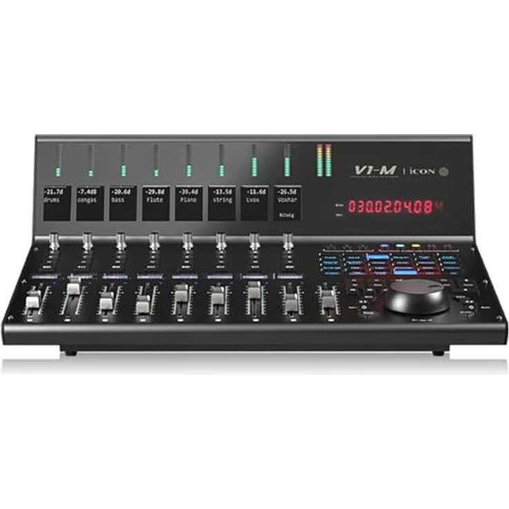 Icon V1-M (Controller), MIDI Controller, Schwarz – Bild 4