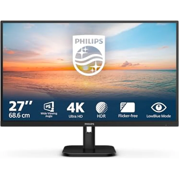 Philips 27E1N1800A - 27 Zoll Ultra HD Monitor, HDR10, Schwarz – Bild 3