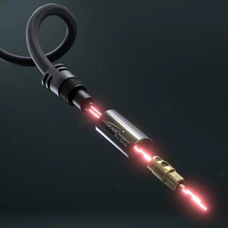 KabelDirekt - Optisches Kabel-Toslink Kabel - 12,5m - (optisches Digitalkabel Toslink auf Toslink, Audiokabel zur Verbindung von Soundbar, Stereoanlage, Heimkino, Xbox One & PS4) - PRO Series – Bild 5