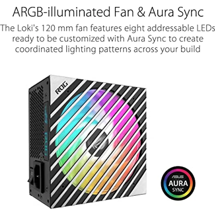 ASUS ROG Loki SFX-L 1000W Platinum (Aura Sync, ATX 3.0 Kompatibel, PCIe 5.0) – Bild 5