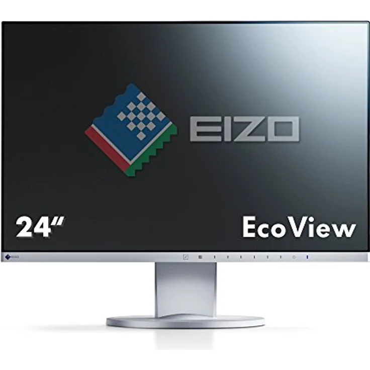 EIZO FlexScan EV2450-GY 60,4 cm (23,8 Zoll) Ultra-Slim Monitor (DVI-D, HDMI, D-Sub, USB 3.1 Hub, DisplayPort, 5 ms Reaktionszeit, Auflösung 1920 x 1080) grau, IPS-Technik, 1mm Gehäuserahmen, 178° Blickwinkel – Bild 2