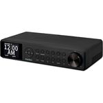 MEDION P66750 Küchen Unterbauradio (DAB+ Küchenradio, Bluetooth, dimmbares TFT Farbdisplay) - Schwarz