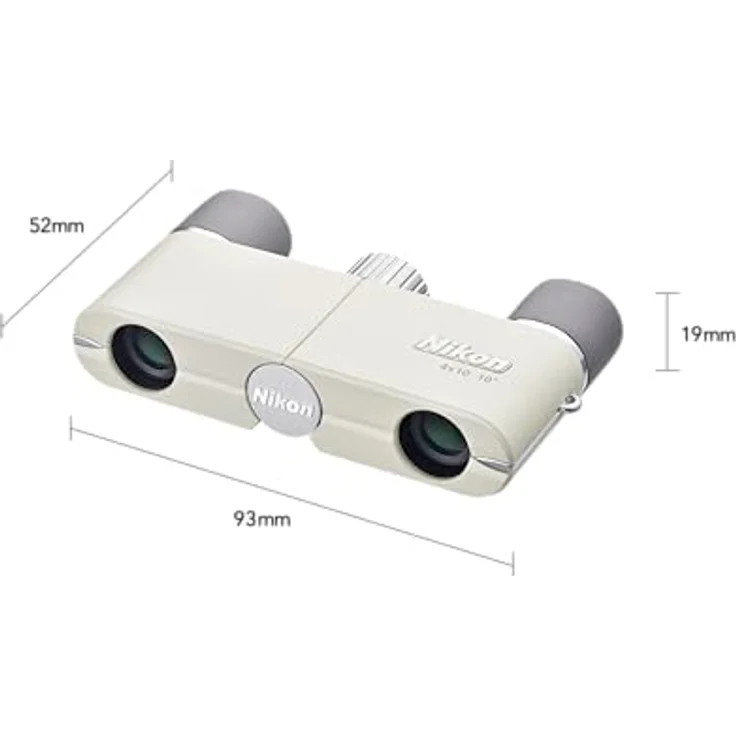 Nikon 4x10 DCF, Kompaktes Fernglas mit 10 mm Objektiv und 4-facher Vergrößerung, passend für Brillenträger – Bild 3