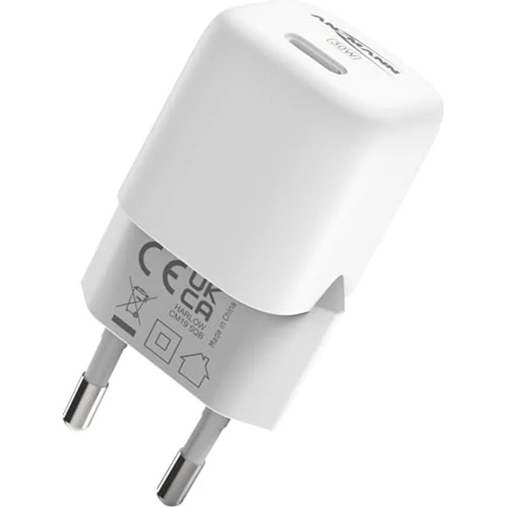 Ansmann HC130PD mini, USB Ladegerät mit 30W Ausgang, 1 Port, Weiss, Multisafe Technologie – Bild 6