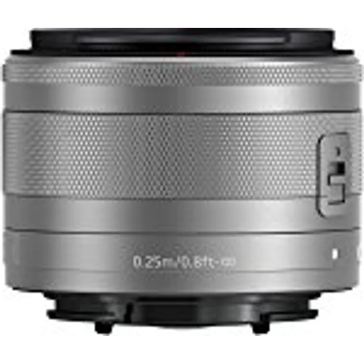 Canon Zoomobjektiv EF-M 15-45mm F3.5-6.3 IS STM Weitwinkel für EOS M (49mm Filtergewinde, Bildstabilisator, Autofokus) silber – Bild 3