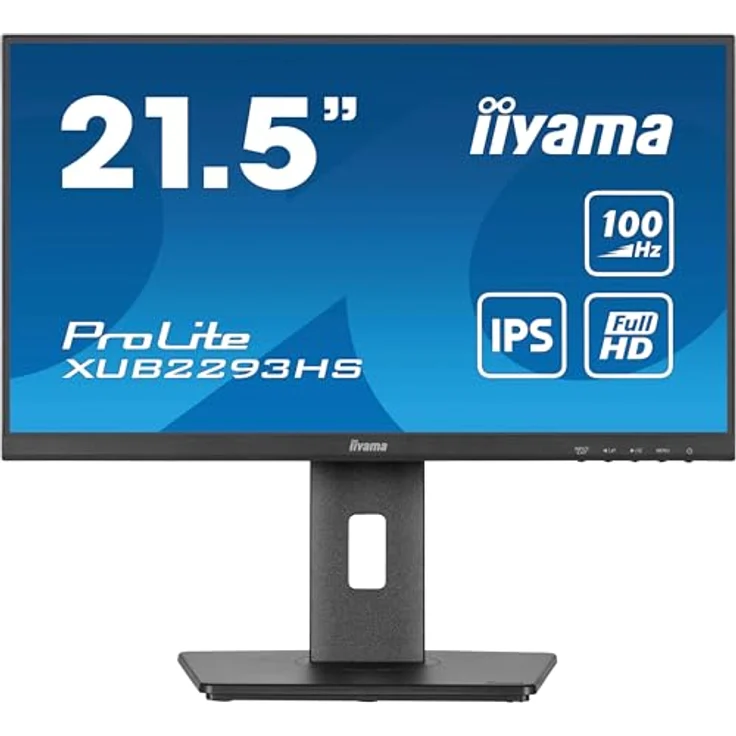 iiyama Prolite XUB2293HS-B6 21,5" IPS LED-Monitor Full-HD 100Hz HDMI DP Pivot AdaptiveSync, schwarz – Bild 2