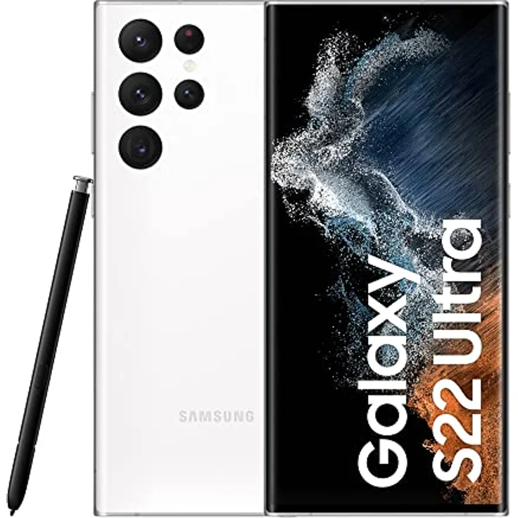 Samsung S908B/DS 5G S22 Ultra 8GB/128GB White EU – Bild 1