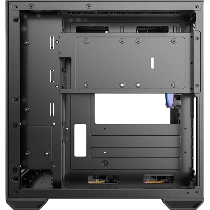 Antec CX60M ARGB Mini Tower Gehäuse, Micro-ATX, gehärtetes Glas, schwarz, mit optimiertem Airflow und Unterstützung für Flüssigkeitskühlung – Bild 6