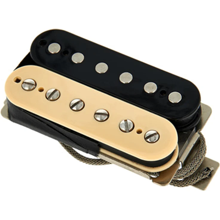 Seymour Duncan SH-1N 2C '59 Zebra, Humbucker Tonabnehmer für E-Gitarre mit Vintage PAF Sound, Zebra-Farbe
