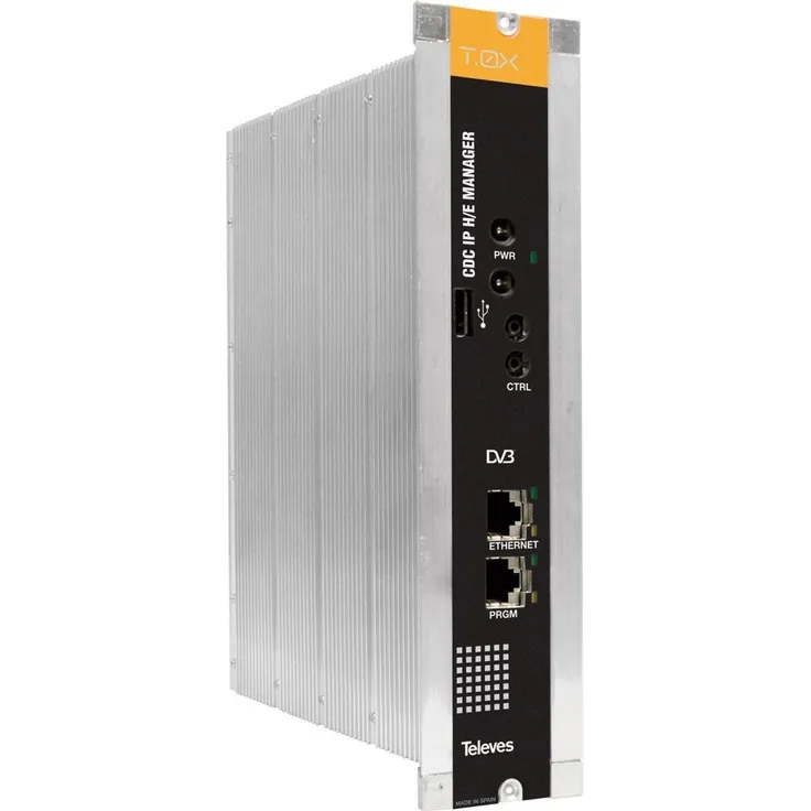 Televes TOX-Controller IP CDC-IP/HE, NAS mit KNX, Funkbus und Ethernet-Anschluss, IP20
